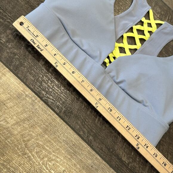 Fabletics Cici Sports Bra Pebble/Leaf Size S - Picture 3 of 6